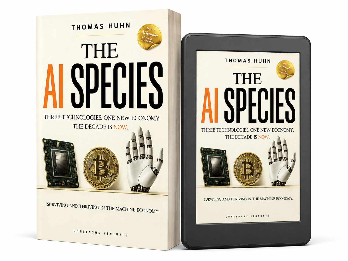The AI Species — Paperback and eBook