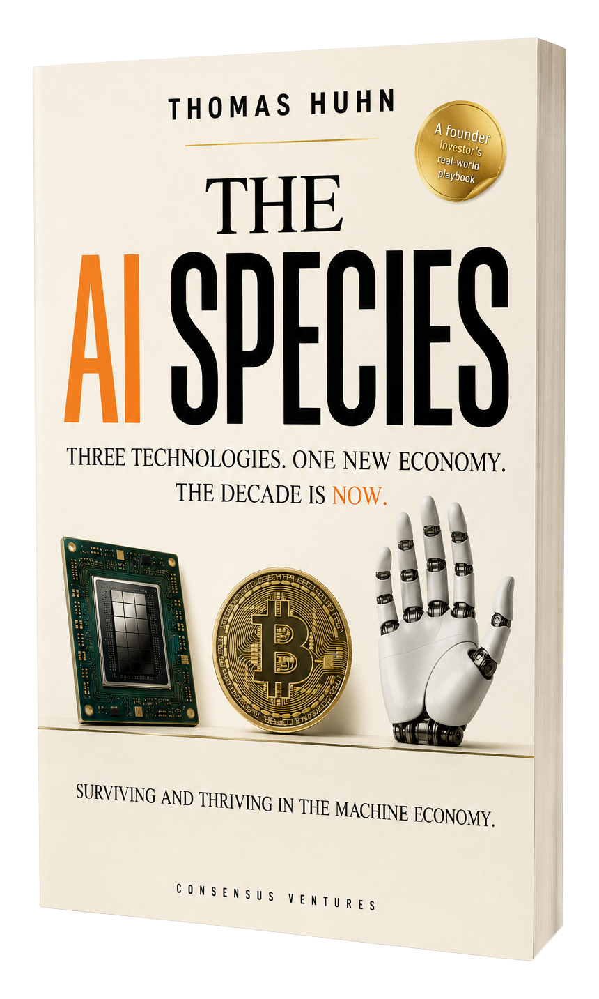 The AI Species — Surviving and Thriving in the Machine Economy.